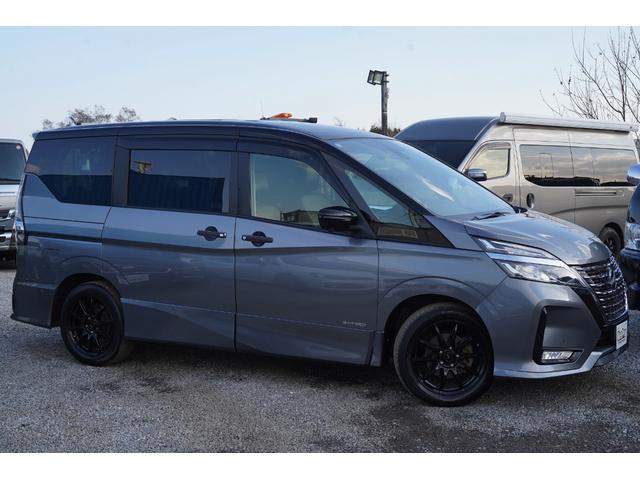 セレナ ハイウェイスターVセレクションブラックルーフ後期モデル 純正9型ナビ地デジ・後席モニター・360全方位モニター・プロパイロット・衝突軽減ブレーキ・BSM・合革シート・シートヒーター・ハンドルヒーター・LEDライト・社外17アルミ・ETC・ワンオーナー(2枚目)