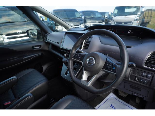 セレナ ハイウェイスターVセレクションブラックルーフ後期モデル 純正9型ナビ地デジ・後席モニター・360全方位モニター・プロパイロット・衝突軽減ブレーキ・BSM・合革シート・シートヒーター・ハンドルヒーター・LEDライト・社外17アルミ・ETC・ワンオーナー(16枚目)