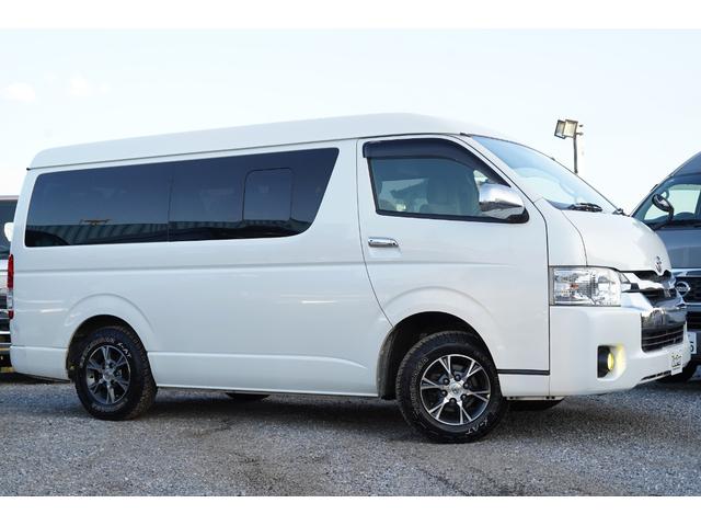 ハイエースワゴン ＧＬ５型モデル　純正ナビ地デジ・Ｂカメラ・１２．１後席モニター・パワードア・衝突軽減ブレーキ・レーンキープ・ＬＥＤライト・切替フォグ・ＥＴＣ・スマートキー・ドラレコ・寒冷地・Ｒヒータークーラー・ワンオーナー・本州仕入（2枚目）