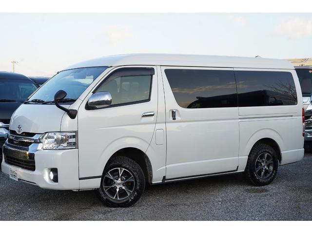 ハイエースワゴン ＧＬ５型モデル　純正ナビ地デジ・Ｂカメラ・１２．１後席モニター・パワードア・衝突軽減ブレーキ・レーンキープ・ＬＥＤライト・切替フォグ・ＥＴＣ・スマートキー・ドラレコ・寒冷地・Ｒヒータークーラー・ワンオーナー・本州仕入（5枚目）