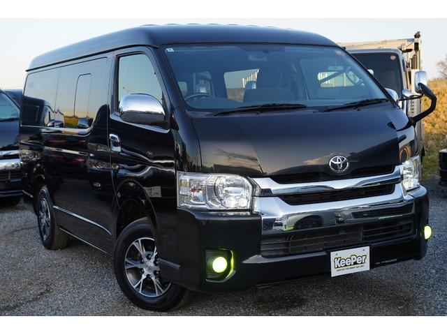 ハイエースワゴン ＧＬ４型後期モデル　アルパインナビフルセグ地デジ・バックカメラ・後席モニター・パワードア・ＬＥＤライト・ＬＥＤ切替フォグ・コンビステア・ＥＴＣ・スマートキー・１００Ｖ電源・純正１５アルミ・Ｒヒータークーラー・本州仕入（6枚目）