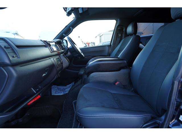 ハイエースバン スーパーＧＬ　ダークプライムＩＩ　５型モデル　社外ナビフルセグ地デジ・Ｂカメラ・両側パワードア・ＬＥＤライト・フォグ・Ｆスポイラー・ルーフスポイラー・モデリスタグリル・社外１８アルミ・寒冷地仕様・ツインバッテリー・純正ＥＧスターター・ワンオーナー（24枚目）