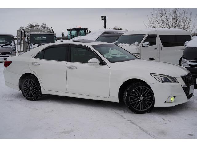 クラウン アスリートGi-Four 純正ナビフルセグ地デジ・360パノラミックモニター・電動サンルーフ・黒革シート・メモリーPシート・シートヒーターエアコン・レーダークルーズ・LED切替フォグ・リア3面シェード・純正スターター・ドラレコ(2枚目)