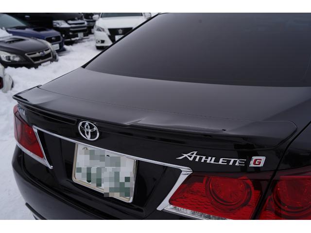 クラウン アスリートＧｉ－Ｆｏｕｒ　純正ナビフルセグ地デジ・Ｂカメラ・ＴＲＤエアロ・Ｒスポイラー・黒革シート・メモリーＰシート・シートヒーターエアコン・１８スパッタアルミ・カードキー・純正スターター・前後ドラレコ・ＥＴＣ・寒冷地仕様（15枚目）