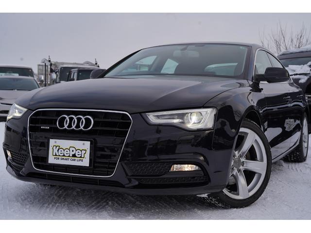 Ａ５スポーツバック ２．０ＴＦＳＩクワトロターボ後期モデル　後期モデル・純正ＭＭＩナビフルセグ地デジ・バックカメラ・黒革シート・パワーシート・シートヒーター・ミラーヒーター・ブレーキホールド・ＥＴＣ・パドルシフト・スマートキー・ワンオーナー・本州仕入（3枚目）