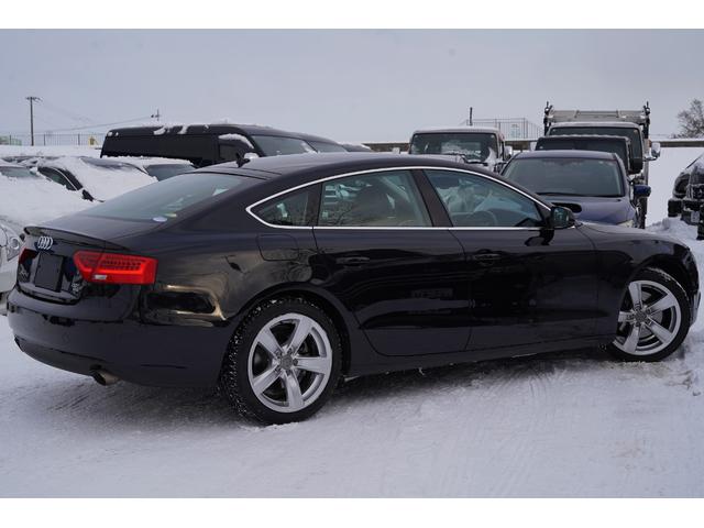 Ａ５スポーツバック ２．０ＴＦＳＩクワトロターボ後期モデル　後期モデル・純正ＭＭＩナビフルセグ地デジ・バックカメラ・黒革シート・パワーシート・シートヒーター・ミラーヒーター・ブレーキホールド・ＥＴＣ・パドルシフト・スマートキー・ワンオーナー・本州仕入（8枚目）