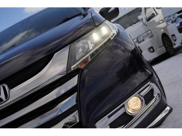 オデッセイ アブソルート・ＥＸ　純正ナビフルセグ地デジ・バックカメラ・後席モニター・両側パワードア・ハーフ革シート・ＬＥＤデイライト・ウェルカムライト・リアシェード・ＥＴＣ・スマートキー・ＢＳＭ・クルコン・社外１８アルミ・リアヒータ（7枚目）