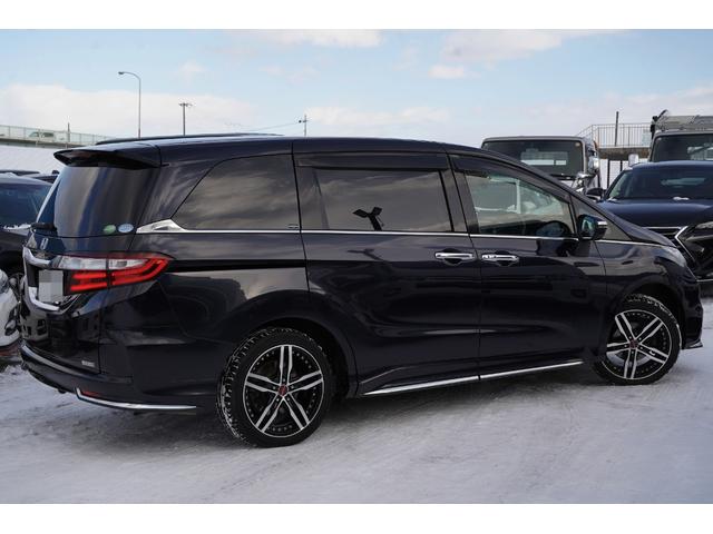 オデッセイ アブソルート・ＥＸ　純正ナビフルセグ地デジ・バックカメラ・後席モニター・両側パワードア・ハーフ革シート・ＬＥＤデイライト・ウェルカムライト・リアシェード・ＥＴＣ・スマートキー・ＢＳＭ・クルコン・社外１８アルミ・リアヒータ（13枚目）