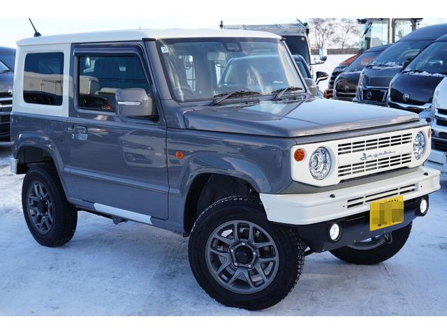 ジムニー ＸＣ届出済未使用車　届出済未使用車・レーダーブレーキサポート・衝突軽減ブレーキ・レーンキープ・社外ディスプレイオーディオ・ＬＥＤライト・ＬＥＤフォグ・前後バンパー・グリル・プッシュスタート・スマートキー・シートヒーター（4枚目）