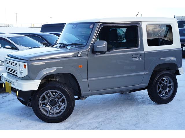 ジムニー ＸＣ届出済未使用車　届出済未使用車・レーダーブレーキサポート・衝突軽減ブレーキ・レーンキープ・社外ディスプレイオーディオ・ＬＥＤライト・ＬＥＤフォグ・前後バンパー・グリル・プッシュスタート・スマートキー・シートヒーター（5枚目）