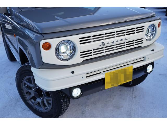 ジムニー ＸＣ届出済未使用車　届出済未使用車・レーダーブレーキサポート・衝突軽減ブレーキ・レーンキープ・社外ディスプレイオーディオ・ＬＥＤライト・ＬＥＤフォグ・前後バンパー・グリル・プッシュスタート・スマートキー・シートヒーター（8枚目）