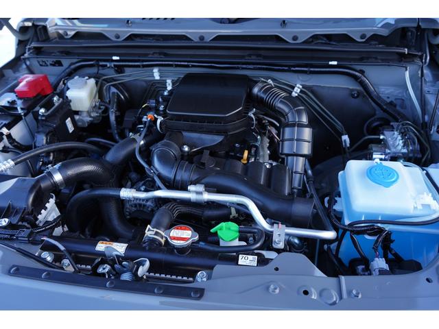 ジムニー ＸＣ届出済未使用車　届出済未使用車・レーダーブレーキサポート・衝突軽減ブレーキ・レーンキープ・社外ディスプレイオーディオ・ＬＥＤライト・ＬＥＤフォグ・前後バンパー・グリル・プッシュスタート・スマートキー・シートヒーター（45枚目）