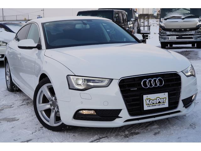 Ａ５スポーツバック ２．０ＴＦＳＩクワトロターボ後期モデル　後期型・純正ＭＭＩナビフルセグ地デジ・バックカメラ・黒革シート・パワーシート・シートヒーター・ミラーヒーター・ブレーキホールド・ＨＩＤライト・ＬＥＤテール・ＥＴＣ・アドバンスキー・本州仕入（6枚目）