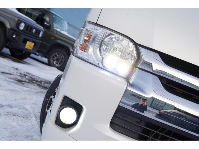 ハイエースワゴン ＧＬ４型後期モデル　社外ナビフルセグ地デジ・Ｂカメラ・追加モニター・後席モニター・パワードア・ＬＥＤライトＬＥＤフォグ・ＬＥＤテール・シートカバー・フロアパネル・Ｆスポイラー・ＥＴＣ・スマートキー・寒冷地仕様・本州仕入（8枚目）