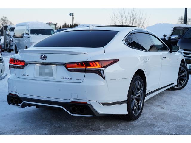 ＬＳ ＬＳ５００ｈ　Ｆスポーツ　ナビフルセグ地デジ・マークレビンソン・３６０全方位モニター・サンルーフ・黒革シート・パワーシートメモリー・シートベンチレーション・デジタルミラー・レーダークルーズ・レーンキープ・ＢＳＭ・ＴＲＤマフラー（9枚目）