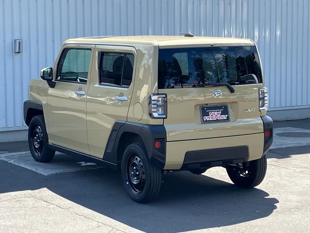 タフト Ｘ　スカイフィールトップ　４ＷＤ　スマートアシスト　プッシュスタート　電動格納ミラー　クリアランスソナー　ＬＥＤヘッドライト　スマートキー　パワーウィンドウ　オートライト　衝突軽減ブレーキ　横滑り防止装置（34枚目）