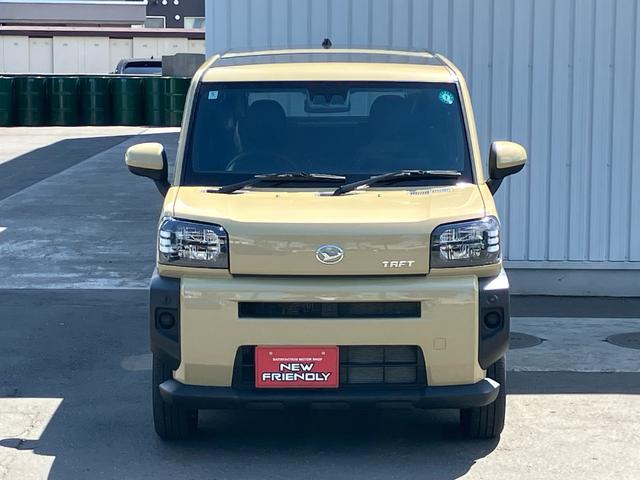 タフト Ｘ　スカイフィールトップ　４ＷＤ　スマートアシスト　プッシュスタート　電動格納ミラー　クリアランスソナー　ＬＥＤヘッドライト　スマートキー　パワーウィンドウ　オートライト　衝突軽減ブレーキ　横滑り防止装置（35枚目）