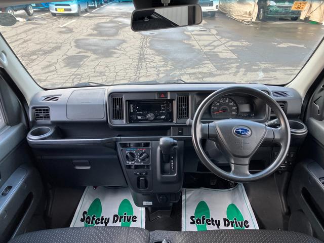 サンバーバン ＶＣターボスマートアシスト　４ＷＤ　社外ＣＤチューナー　キーレス　ハイルーフ　寒冷地仕様　両側スライドドア　スマアシ　ターボ　ＬＥＤライト　フォグ　アイドリングストップ　クリアランスソナー　衝突軽減ブレーキ　横滑り防止装置（5枚目）