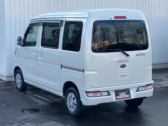 サンバーバン ＶＣターボスマートアシスト　４ＷＤ　社外ＣＤチューナー　キーレス　ハイルーフ　寒冷地仕様　両側スライドドア　スマアシ　ターボ　ＬＥＤライト　フォグ　アイドリングストップ　クリアランスソナー　衝突軽減ブレーキ　横滑り防止装置（33枚目）