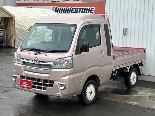 ハイゼットトラック ジャンボＳＡＩＩＩｔ　パートタイム４ＷＤ　キーレスエントリー　社外ＣＤチューナー　三方開　スマートアシスト　マニュアルエアコン　フォグ　衝突軽減ブレーキ　横滑り防止装置（23枚目）