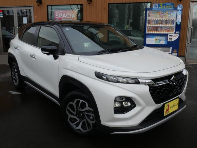 フロンクス ベースグレード　スズキコネクト全方位ナビ　デュアルセンサーブレーキサポートＩＩ　バックソナー　フロントソナー　ＬＥＤヘッドライト　アダプティブクルーズコントロール　ブラインドスポットモニター（6枚目）