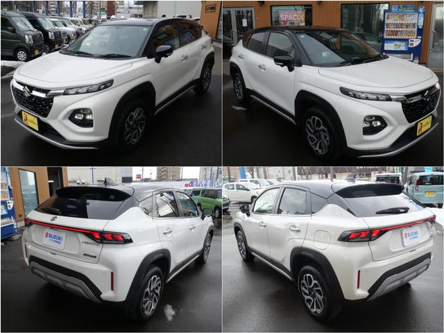 フロンクス ベースグレード　スズキコネクト全方位ナビ　デュアルセンサーブレーキサポートＩＩ　バックソナー　フロントソナー　ＬＥＤヘッドライト　アダプティブクルーズコントロール　ブラインドスポットモニター（7枚目）