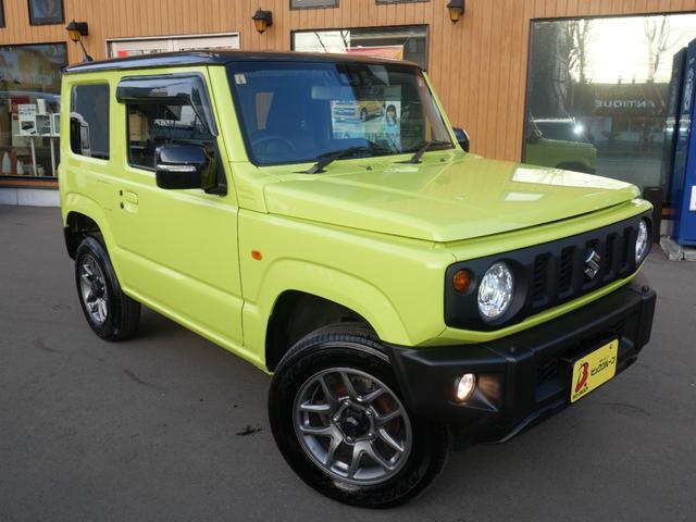 ジムニー ＸＣ　フルセグナビ　バックカメラ　エンジンスターター　ＥＴＣ　前後ドライブレコーダー　フロアマット　ドアバイザー　デュアルセンサーブレーキサポート　シートヒーター　ＬＥＤヘッドライト　中古スタッドレスタイヤ（7枚目）