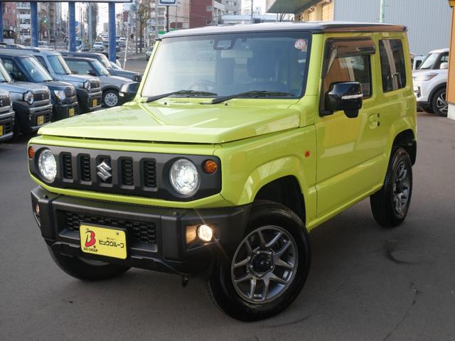 ジムニー ＸＣ　フルセグナビ　バックカメラ　エンジンスターター　ＥＴＣ　前後ドライブレコーダー　フロアマット　ドアバイザー　デュアルセンサーブレーキサポート　シートヒーター　ＬＥＤヘッドライト　中古スタッドレスタイヤ（9枚目）