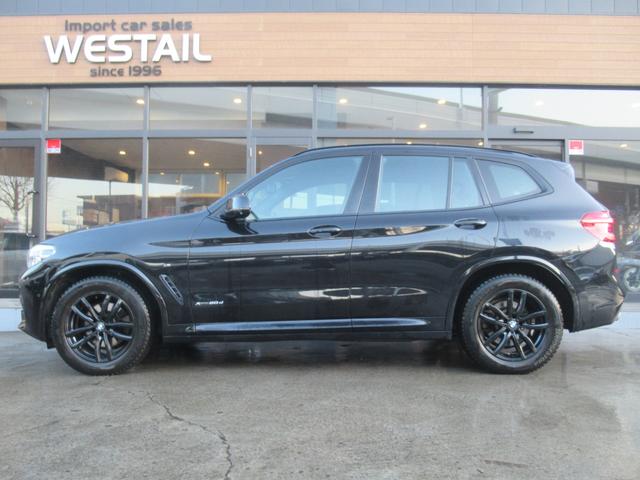 Ｘ３ ｘＤｒｉｖｅ　２０ｄ　Ｍスポーツ　冬タイヤ付き　ハイラインＰＫＧ　黒革シート　シートヒーター　ベンチレーション　３６０度カメラ　ＬＥＤヘッドライト　アダプティブクルーズコントロール　ヘッドアップディスプレイ　電動テールゲート　フルセグ（4枚目）