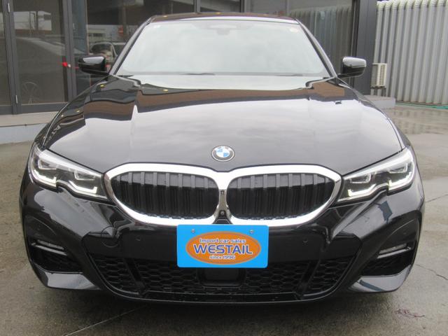 3シリーズ 320d xDrive Mスポーツ 黒革シート 電動シート シートヒーター 全周囲カメラ パワートランク アダプティブクルーズコントロール パドルシフト ワイヤレスチャージング 電動格納ミラー フルセグTV ETC 19インチAW(3枚目)