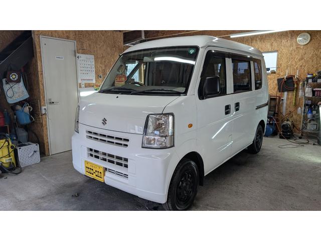 エブリイ ＰＡハイルーフ　車検令和８年６月　２ＷＤ　４ＷＤ切替有　オートマ　車内クリーニング済　ボディーコーティング済（2枚目）