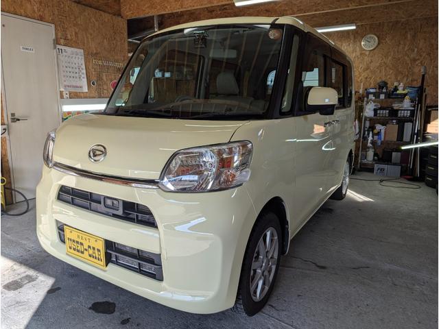 タント Ｘ　ＳＡ　スマートアシスト　オートマ４ＷＤ　フルセグＴＶ　ナビ　Ｂカメラ　ドラレコ前後　ＥＴＣ　エンスタ　ハンドルスイッチ　左パワースライドドア　下廻り防錆塗装済（2枚目）