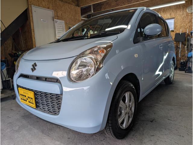 アルト Ｇ４　走行３９５８５キロ　プッシュスタート　オートマ４ＷＤ　シートヒーター　格納ミラー　車内クリーニング済　ボディーコーティング済　キーレス　防錆塗装済（2枚目）