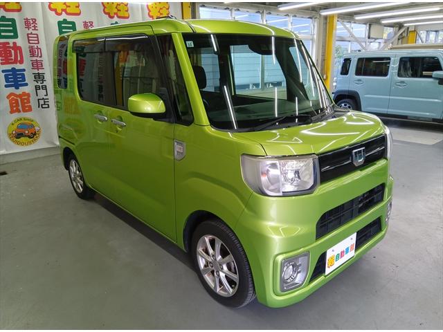 ウェイク L レジャーエディションSAIII 4WD Bluetooth 衝突軽減ブレーキ 純正フルセグTVナビ 両側パワースライド ETC 盗難防止装置 横滑り防止装置 誤発進抑制装置 禁煙車 DVD シートヒーター オートマチックハイビーム(2枚目)