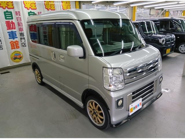 タウンボックス Ｇ　４ＷＤ　ターボ　衝突軽減ブレーキ　Ｂｌｕｅｔｏｏｔｈ　バックカメラ　社外フルセグナビＴＶ　片側パワースライド　ＥＴＣ　盗難防止装置　禁煙車　ＡＢＳ　横滑り防止装置　誤発進抑制装置　ＬＥＤヘッドライト（2枚目）