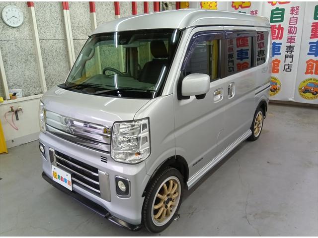 タウンボックス Ｇ　４ＷＤ　ターボ　衝突軽減ブレーキ　Ｂｌｕｅｔｏｏｔｈ　バックカメラ　社外フルセグナビＴＶ　片側パワースライド　ＥＴＣ　盗難防止装置　禁煙車　ＡＢＳ　横滑り防止装置　誤発進抑制装置　ＬＥＤヘッドライト（5枚目）