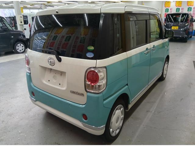 ムーヴキャンバス Ｇメイクアップ　ＳＡＩＩ　４ＷＤ　衝突軽減ブレーキ　両側パワースライド　ＥＴＣ　ワンオーナー　禁煙車　横滑り防止装置　誤発進抑制装置　盗難防止装置　ＬＥＤヘッドライト（3枚目）