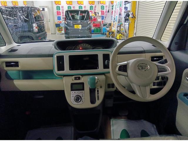 ムーヴキャンバス Ｇメイクアップ　ＳＡＩＩ　４ＷＤ　衝突軽減ブレーキ　両側パワースライド　ＥＴＣ　ワンオーナー　禁煙車　横滑り防止装置　誤発進抑制装置　盗難防止装置　ＬＥＤヘッドライト（6枚目）