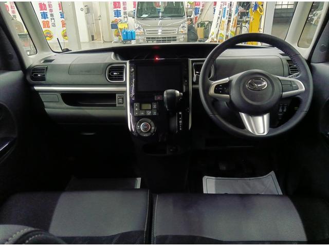 タント カスタムＲＳ　トップエディションＳＡＩＩＩ　ターボ　４ＷＤ　衝突軽減ブレーキ　Ｂｌｕｅｔｏｏｔｈ　バックカメラ　ドラレコ　純正フルセグナビＴＶ　両側パワースライド　ＥＴＣ　禁煙車　盗難防止装置　シートヒーター　ミラーヒーター　横滑り防止装置（6枚目）