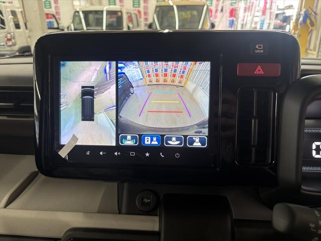 スペーシア ハイブリッドＧ　４ＷＤ　届出済未使用車　衝突軽減ブレーキ　Ｂｌｕｅｔｏｏｔｈ　全周囲カメラ　バックカメラ　純正フルセグナビＴＶ　シートヒーター　ミラーヒーター　障害物センサー　盗難防止装置　誤発進抑制装置（21枚目）