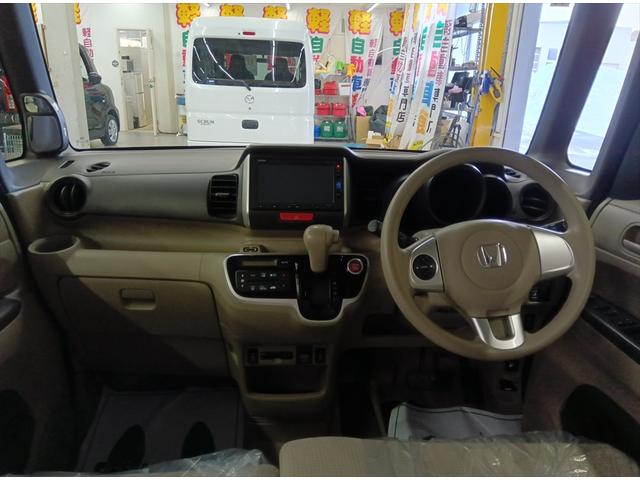 Ｎ－ＢＯＸ＋ Ｇ・Ｌパッケージ　４ＷＤ　バックカメラ　純正ワンセグナビＴＶ　片側パワースライド　ＥＴＣ　禁煙車　福祉車両　横滑り防止装置　盗難防止装置　シートヒーター　ミラーヒーター　スマートキー（6枚目）