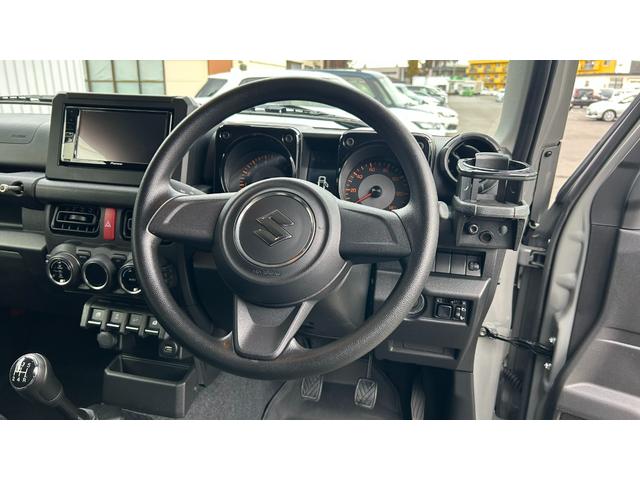 ジムニー ＸＬ　４ＷＤ　マニュアル５ＭＴ　衝突被害軽減ブレーキ　オートエアコン　ディスプレイオーディオＣＤ／ＤＶＤ／ＵＳＢプレイヤー　スマートキー　運転席・助手席シートヒーター　夏冬タイヤあり　ワンオーナー　禁煙車（16枚目）