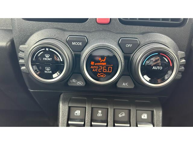 ジムニー ＸＬ　４ＷＤ　マニュアル５ＭＴ　衝突被害軽減ブレーキ　オートエアコン　ディスプレイオーディオＣＤ／ＤＶＤ／ＵＳＢプレイヤー　スマートキー　運転席・助手席シートヒーター　夏冬タイヤあり　ワンオーナー　禁煙車（23枚目）