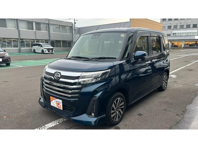 トール カスタムG 4WD SA3 LEDヘッドライト 9インチSDナビ フルセグTV Bluetooth バックモニター スマートキー&純正エンスタ 両側電動スライドドア ドライブレコーダー 夏冬AW 寒冷地仕様(2枚目)