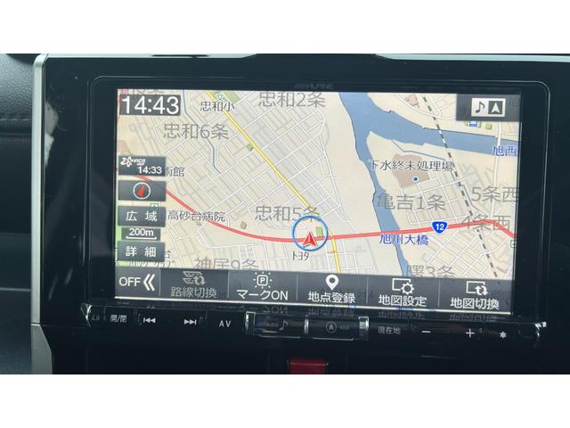 トール カスタムG 4WD SA3 LEDヘッドライト 9インチSDナビ フルセグTV Bluetooth バックモニター スマートキー&純正エンスタ 両側電動スライドドア ドライブレコーダー 夏冬AW 寒冷地仕様(22枚目)