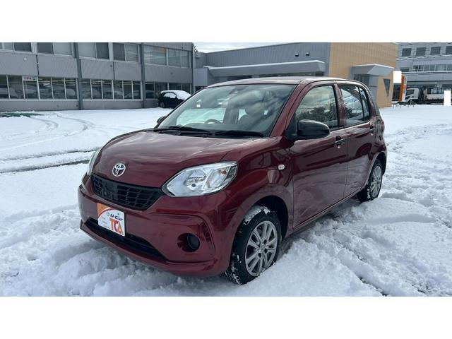 パッソ X S 4WD SA2 横滑り防止 トラクションコントロール 純正CDチューナー ワイヤレスドアロック 運転席シートヒーター ワンオーナー 寒冷地仕様 禁煙車(2枚目)