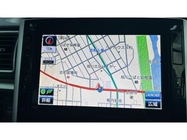 タント カスタムX トップエディションSAII 4WD SA2 LEDヘッドライト 純正フルセグナビ バックモニター HDMI端子&USB ETC 両側電動スライドドア スマートキー&純正エンジンスターター 夏冬アルミホイール(24枚目)