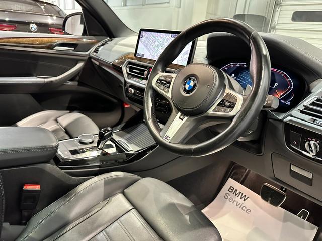 Ｘ３ ｘＤｒｉｖｅ　２０ｄ　Ｍスポーツ　４ＷＤ　ディーゼル　セレクトパッケージ　レザーシート　前後席シートヒーター　ステアリングヒーター　パノラマサンルーフ　２０インチアロイホイール　アクティブクルーズコントロール　認定中古車　２年保証（24枚目）
