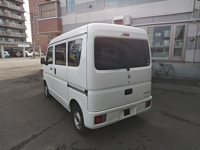 エブリイ ＰＣ　ＰＣハイルーフ・５ＡＧＳ車・４ＷＤ・オートマ・運転席・助手席エアバッグ・エアコン・パワステ・パワーウィンドウ・キーレス・両側スライドドア・レーダーブレーキサポート・夏タイヤ（6枚目）
