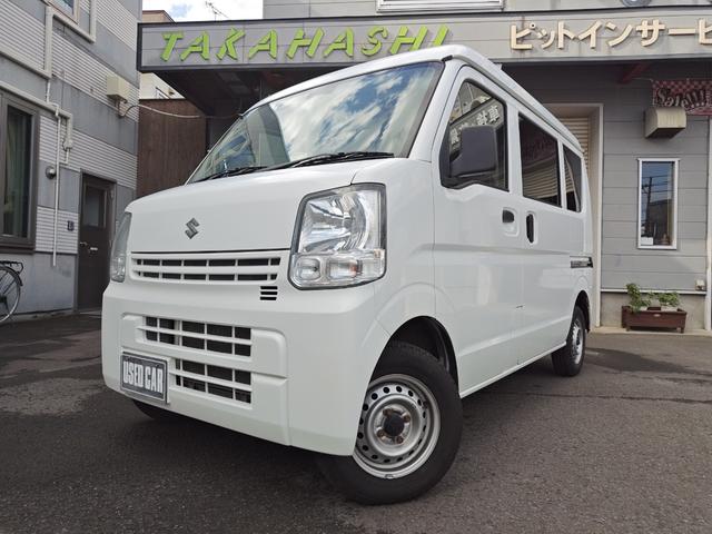 エブリイ ＰＣ　ＰＣハイルーフ・５ＡＧＳ車・４ＷＤ・オートマ・運転席・助手席エアバッグ・エアコン・パワステ・パワーウィンドウ・キーレス・両側スライドドア・レーダーブレーキサポート・夏タイヤ（17枚目）